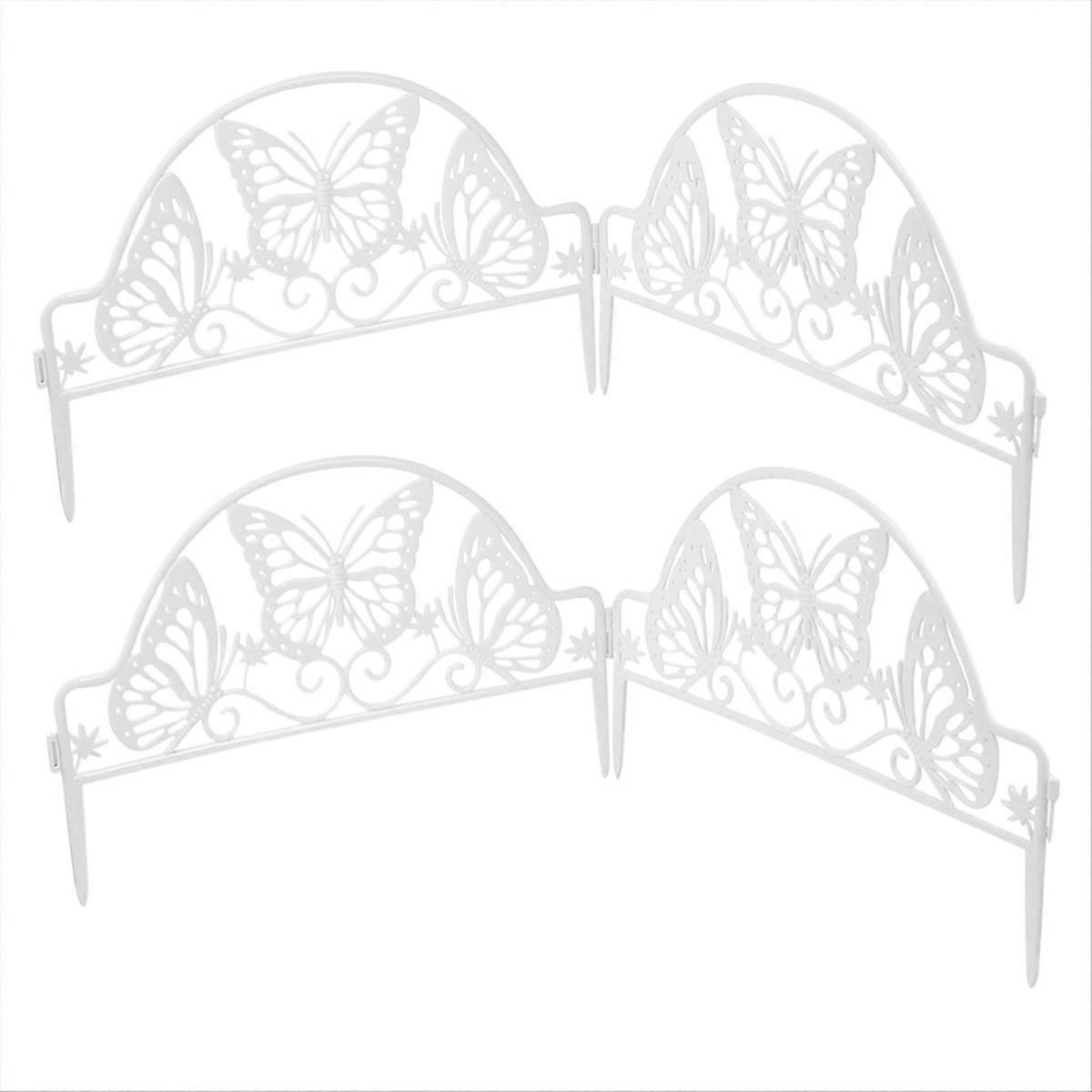 4 ks venkovní plot zahradní plot okrajový plot ozdoba trávník plot