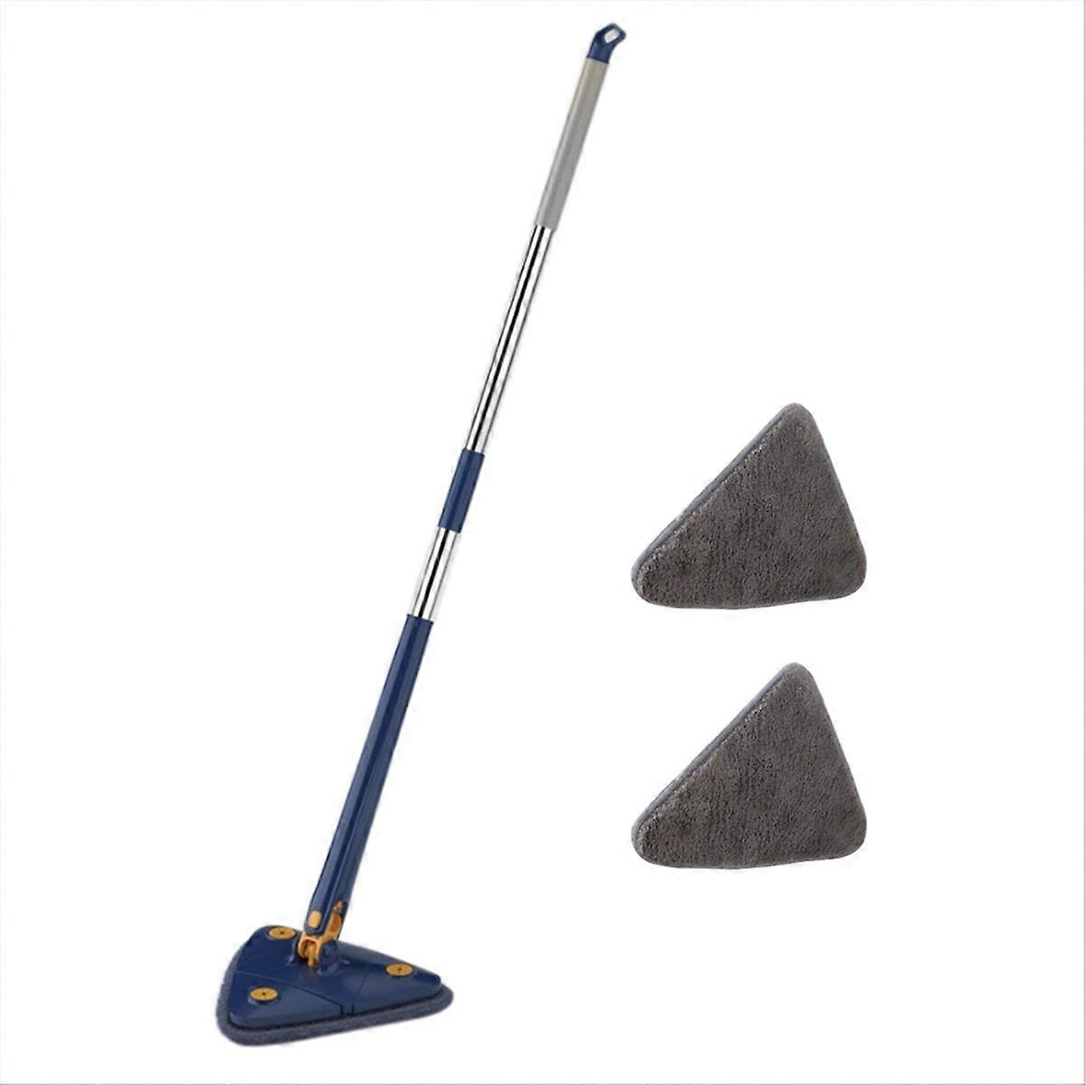 Telescopic Cleaning Mop Rotatable Microfiber Mop Home Cleaning Tool,B