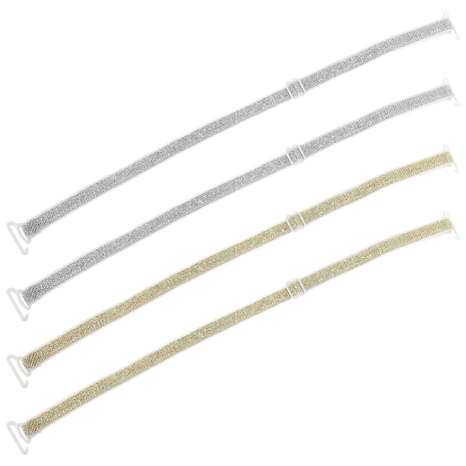 2 par BH-stropper Dekorative forlængerstropper Aftagelige stropper til kvinder