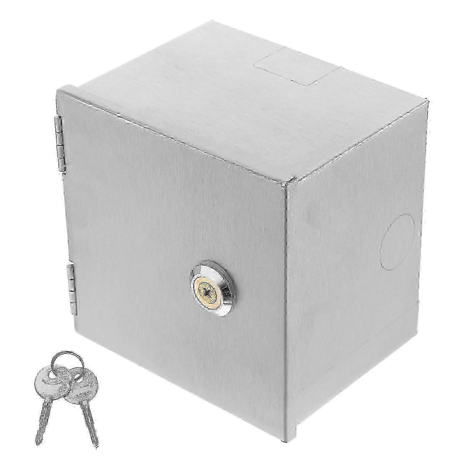 lockable electrical safety box for outdoor receptacle protection
