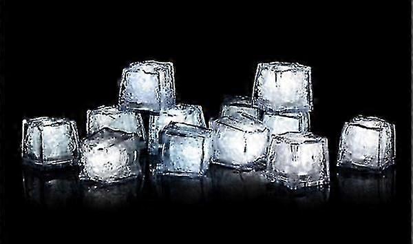 36pcs Color Changing Ice Cube Led Night Light Color Changing Water Submersible Led Liquid Sensor Night Light