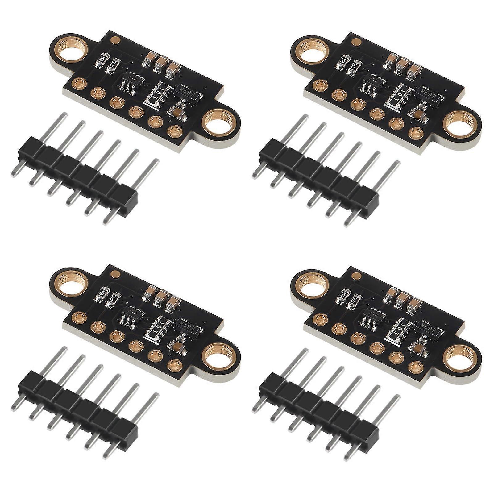 4pcs VL53L0X Distance Sensor Module with Precise Laser Range Finder for Arduino and Robotics