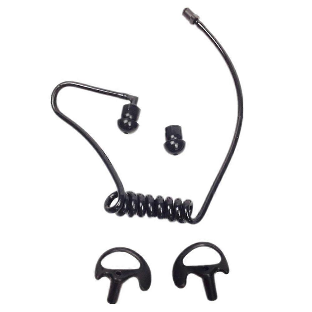 Two Way Radio Acoustic Tube Earpiece with Noise Reduction for Motorola Kenwood Icom Replacement Kit