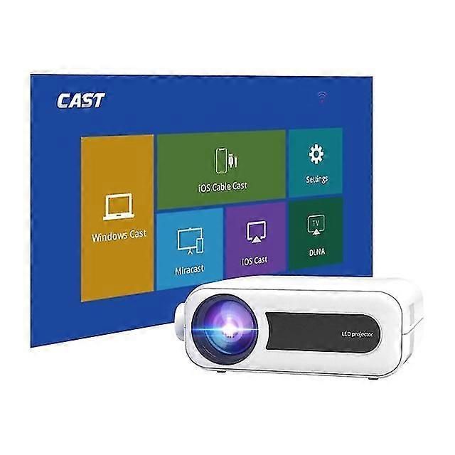 Yg330 Portable Mobile Phone 1024 * 600 Resolution Home Theater Video Movie Projector On The Same Screen