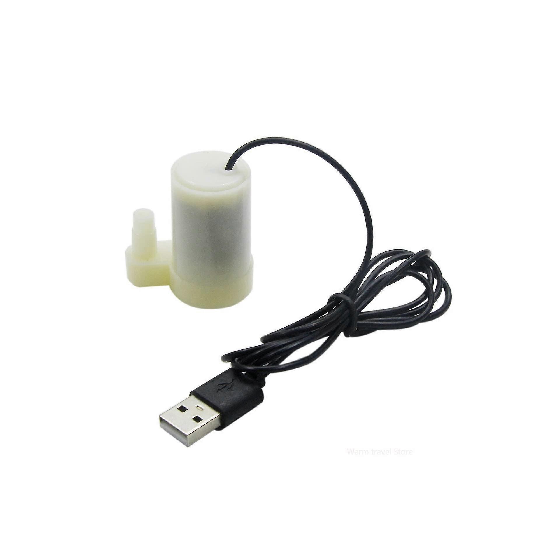 USB Submersible Water Pump 5V Mini Adjustable Ultra Quiet for Aquarium Hydroponics