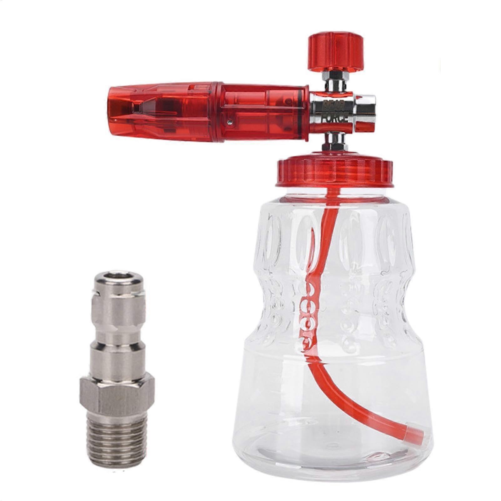 Car Wash Foam Cannon with Adjustable Spray Angles, Thick Foam Coverage and Ergonomic Handle Design