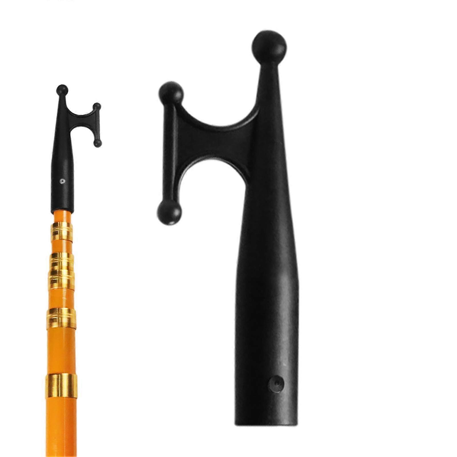 Boat Hook for Docking with Nylon Attachment, Telescopic Pole, Shockproof Durable Lightweight Design