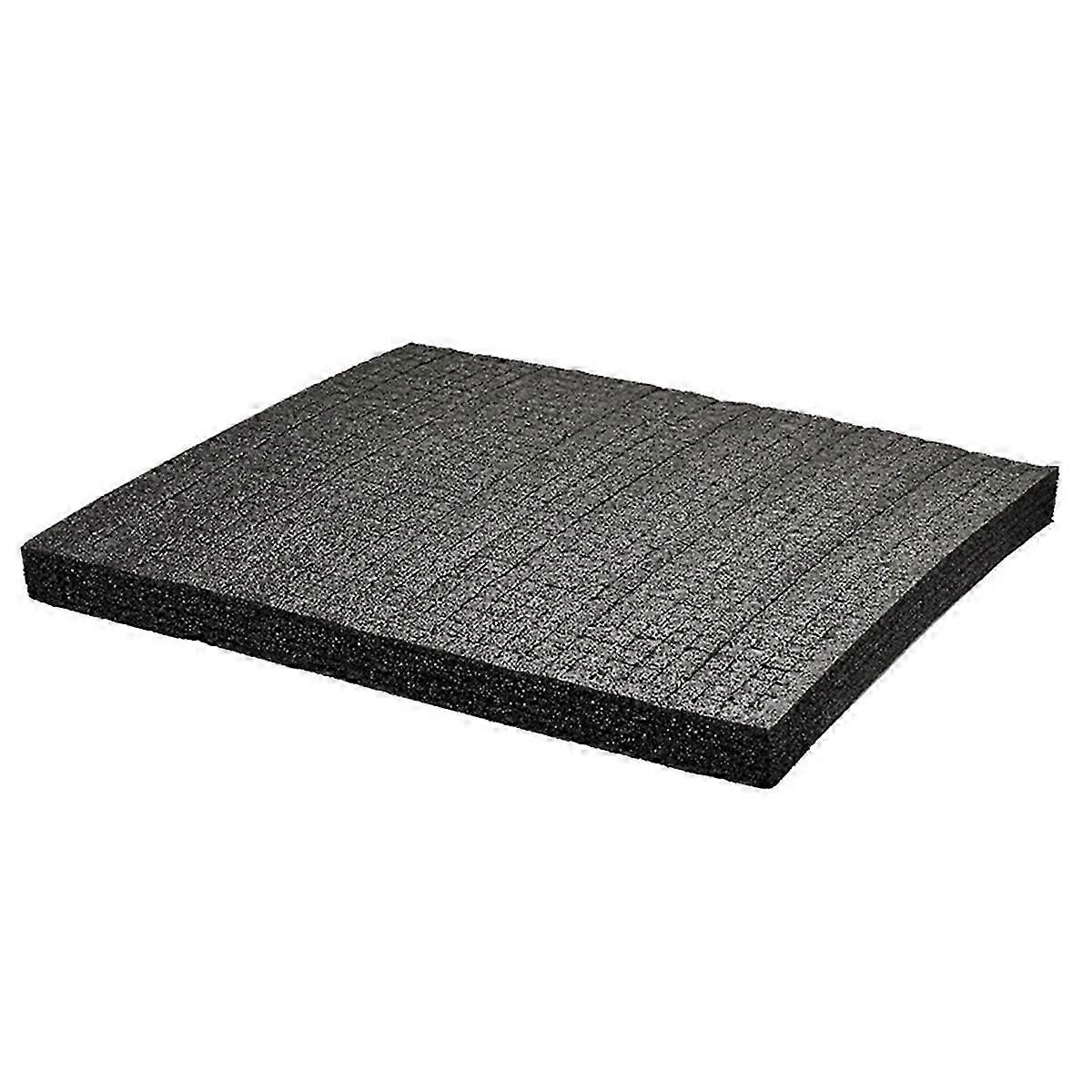 2PCS 50x30X2cm Pick Apart Foam Insert Cutting Foam Lining Packaging Pre-Cutting Tool Box and Hard Ca