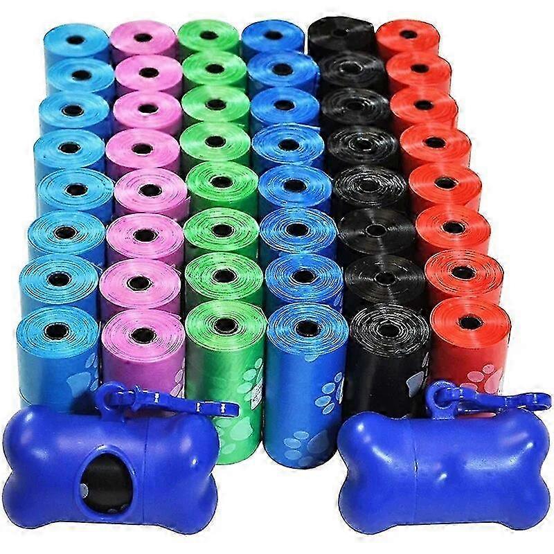 120 Rolls Dog Poop Bag Outdoor Cleaning Poop Bag Outdoor Clean Pets Supplies for Dog 15Bags/Roll Refill Garbage Bag Pet Supplies 26s