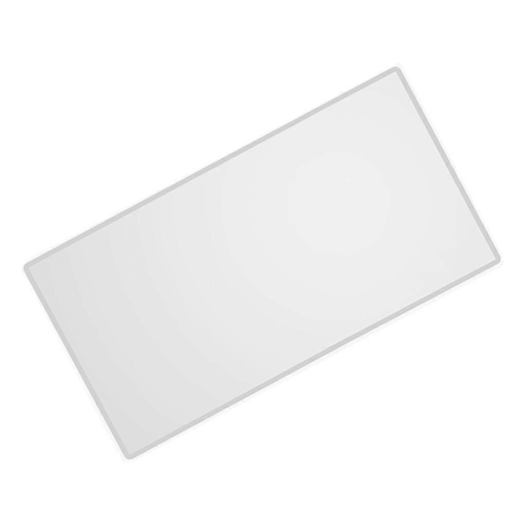 Car Visor Makeup Mirror Cosmetic Mirror Impact-Resistant Silver 1Pcs