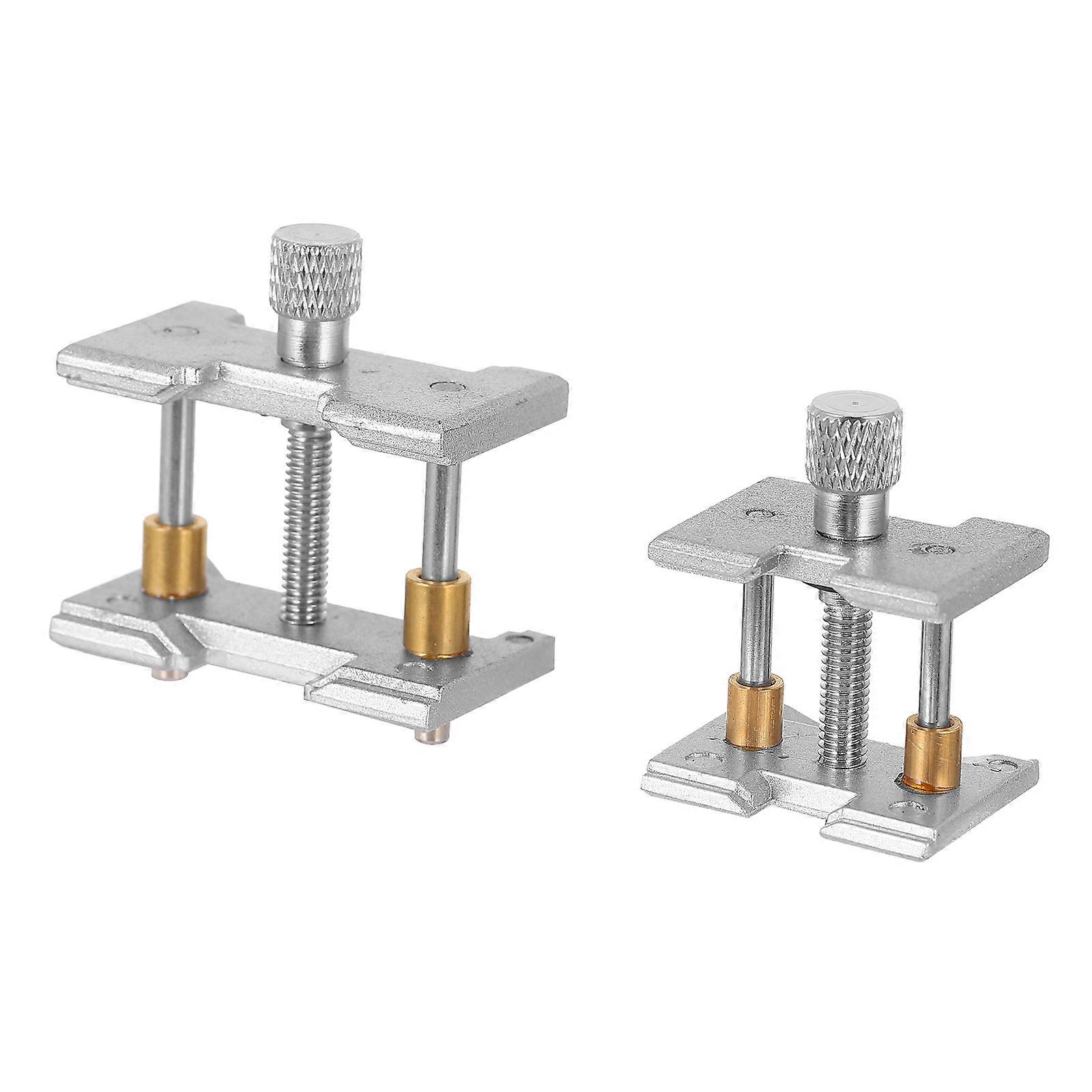 Movement Holder Watch Repairing Base for Watch Fixing Tool 2Pcs
