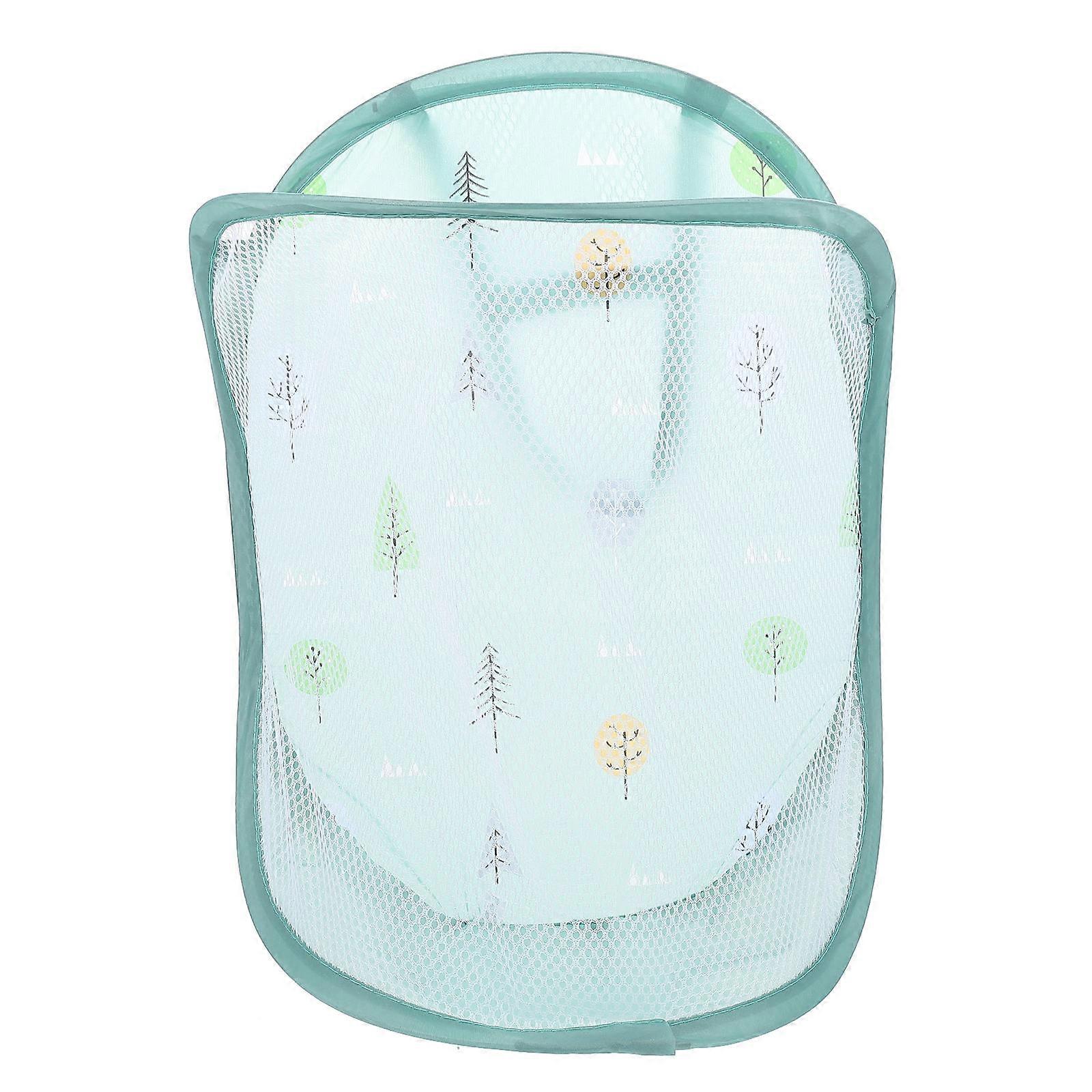 2Pcs Foldable Clothes Basket for Bathroom Laundry Wall-Mounted Design