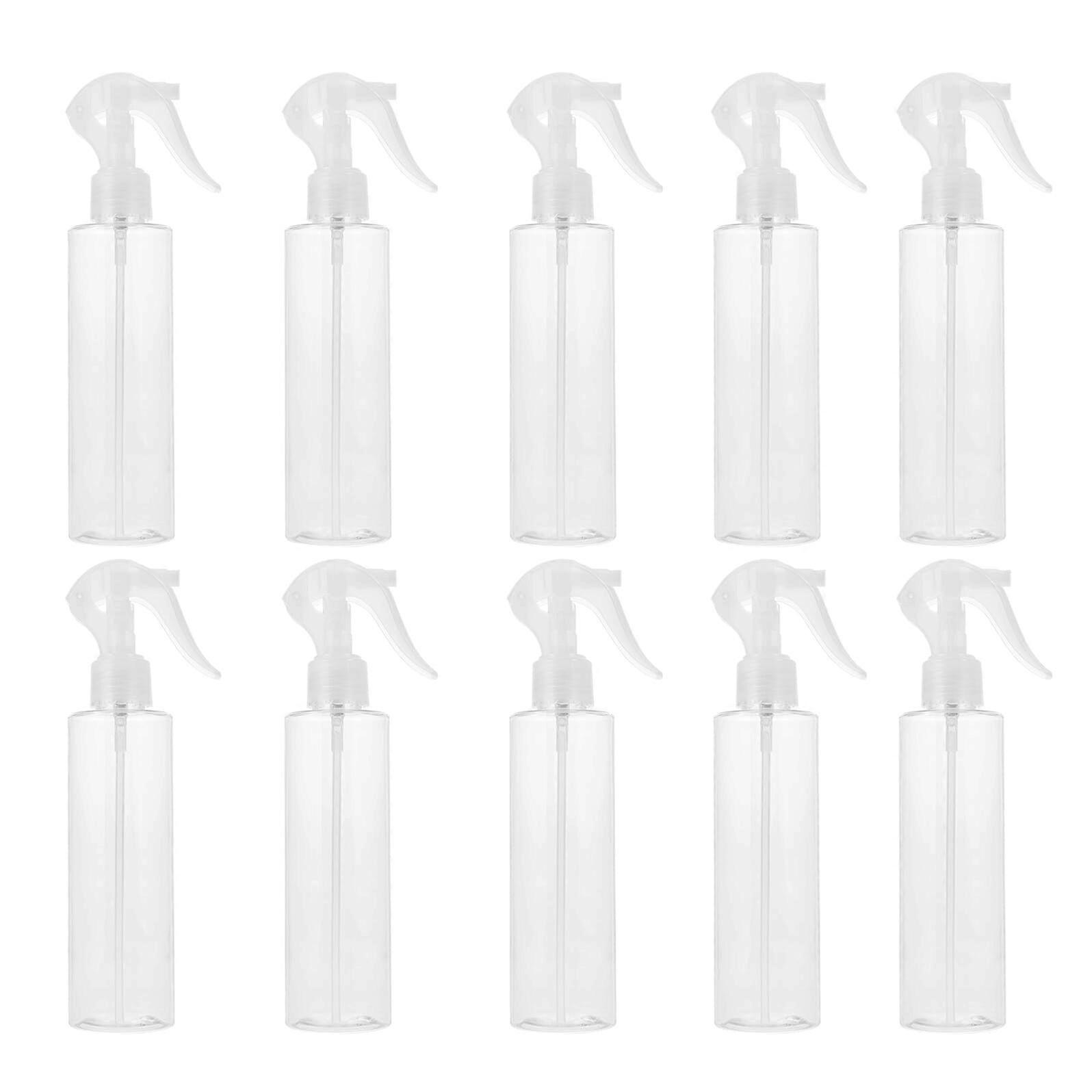 10Pcs Transparent Refillable Travel Spray Bottles LeakProof Mini Perfume Atomizers for Cosmetics