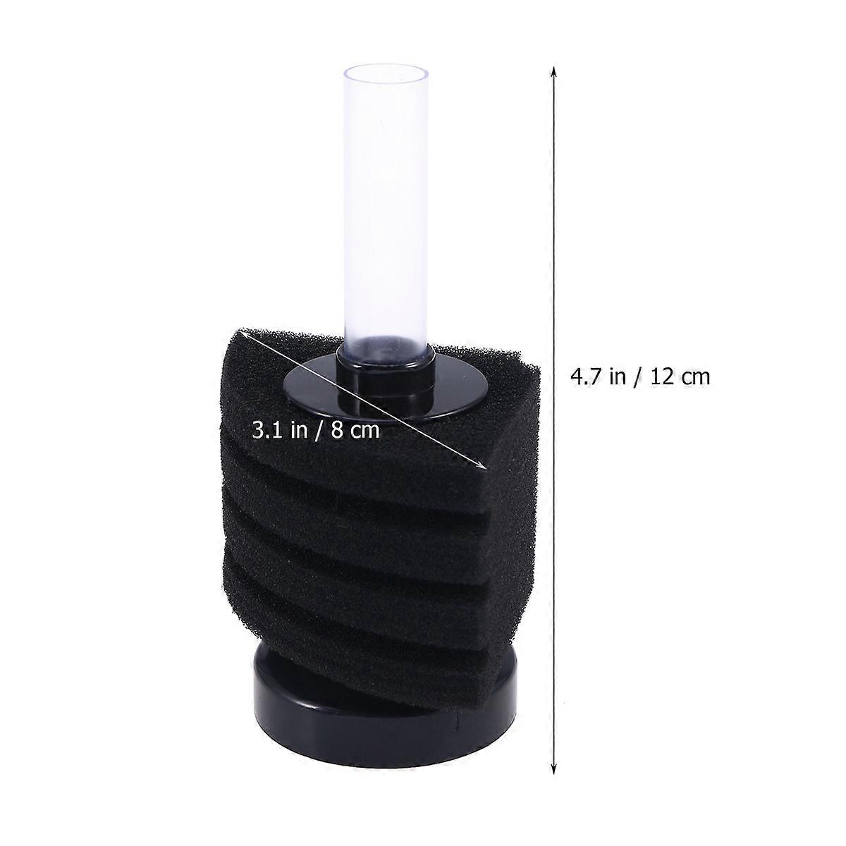 Aquarium Sponge Filter for Oxygen Pump Function Xy-2890 Black