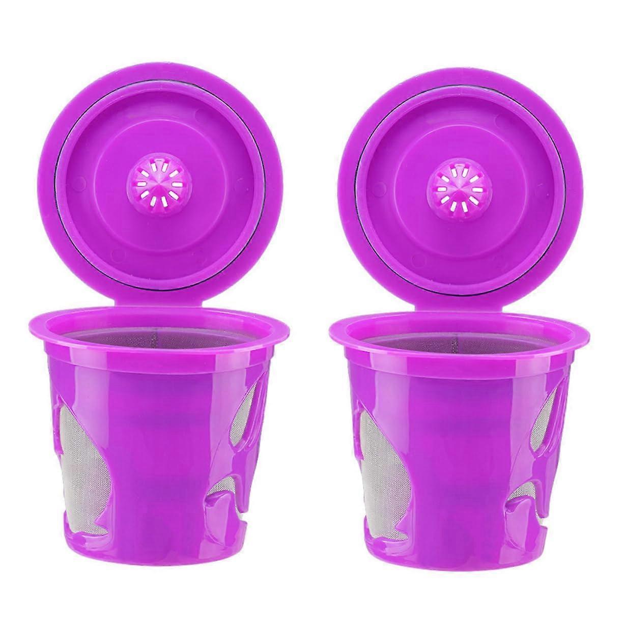 2 Pack Large Reusable Stainless Steel Coffee Filter Basket for Drip Coffee Maker EcoFriendly