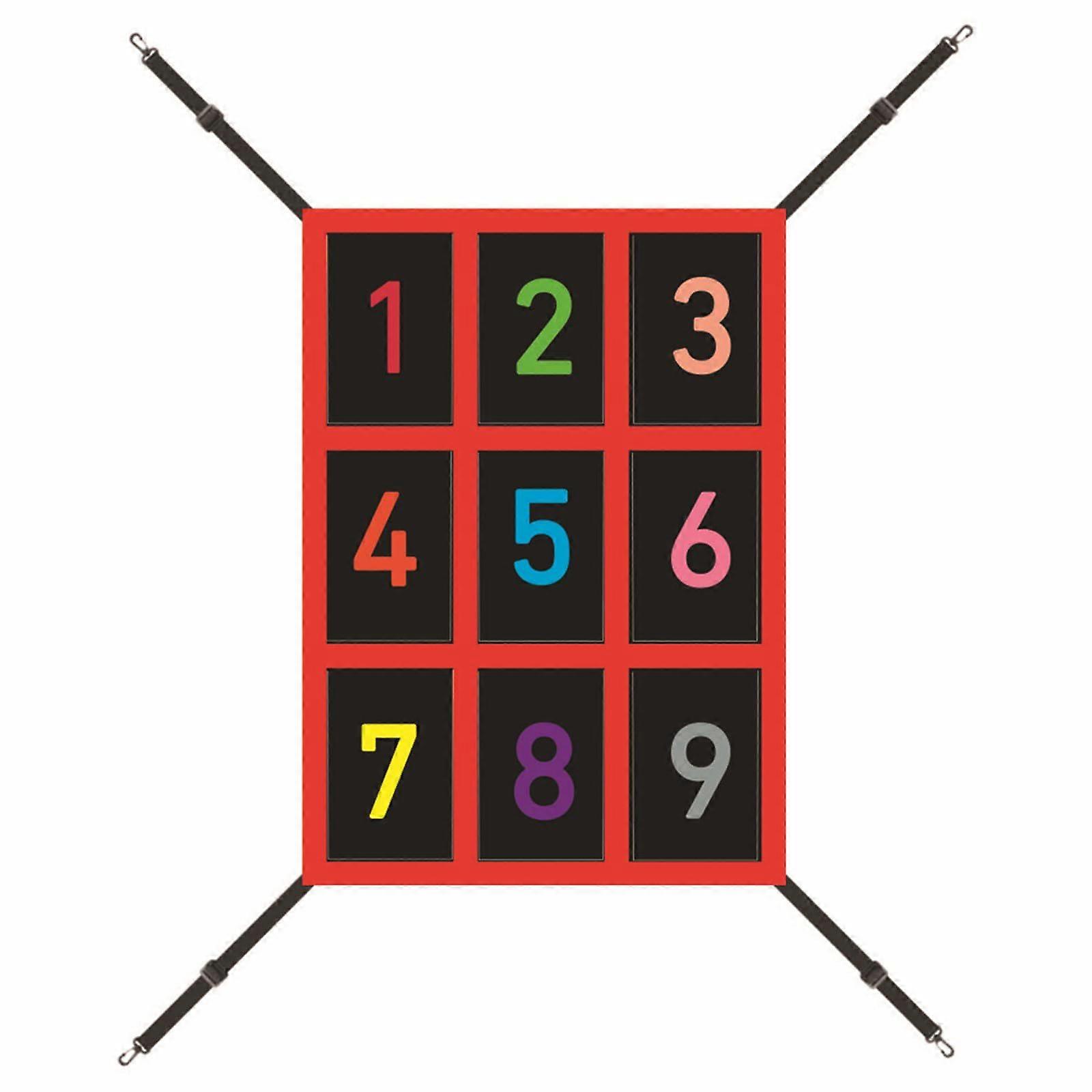 Baseball Strike Zone Target with Adjustable Net for Pitching Accuracy Training in Backyard