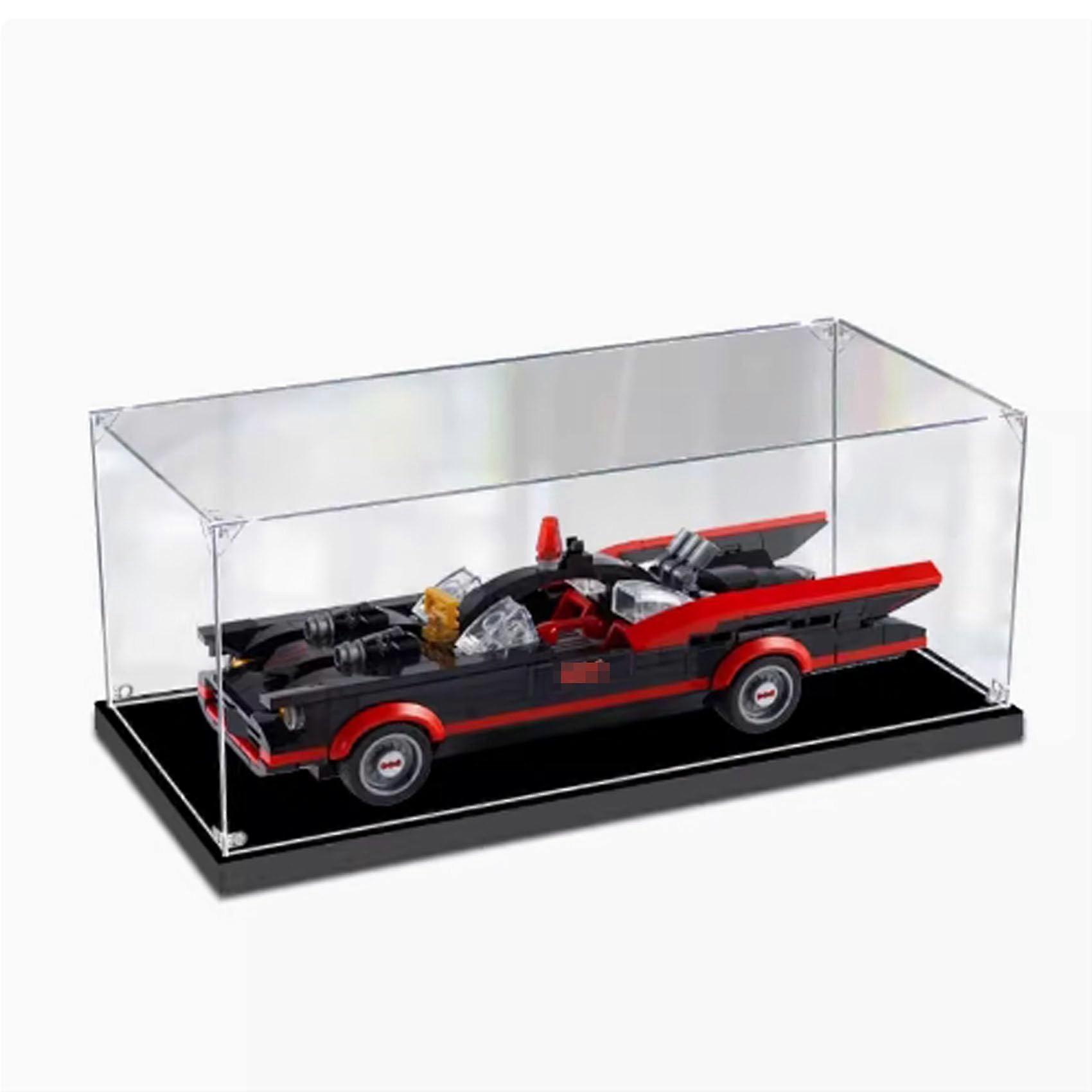Acrylic Display Box for  Model Kit, Clear Dustproof Case with Thickened Base, 3mm