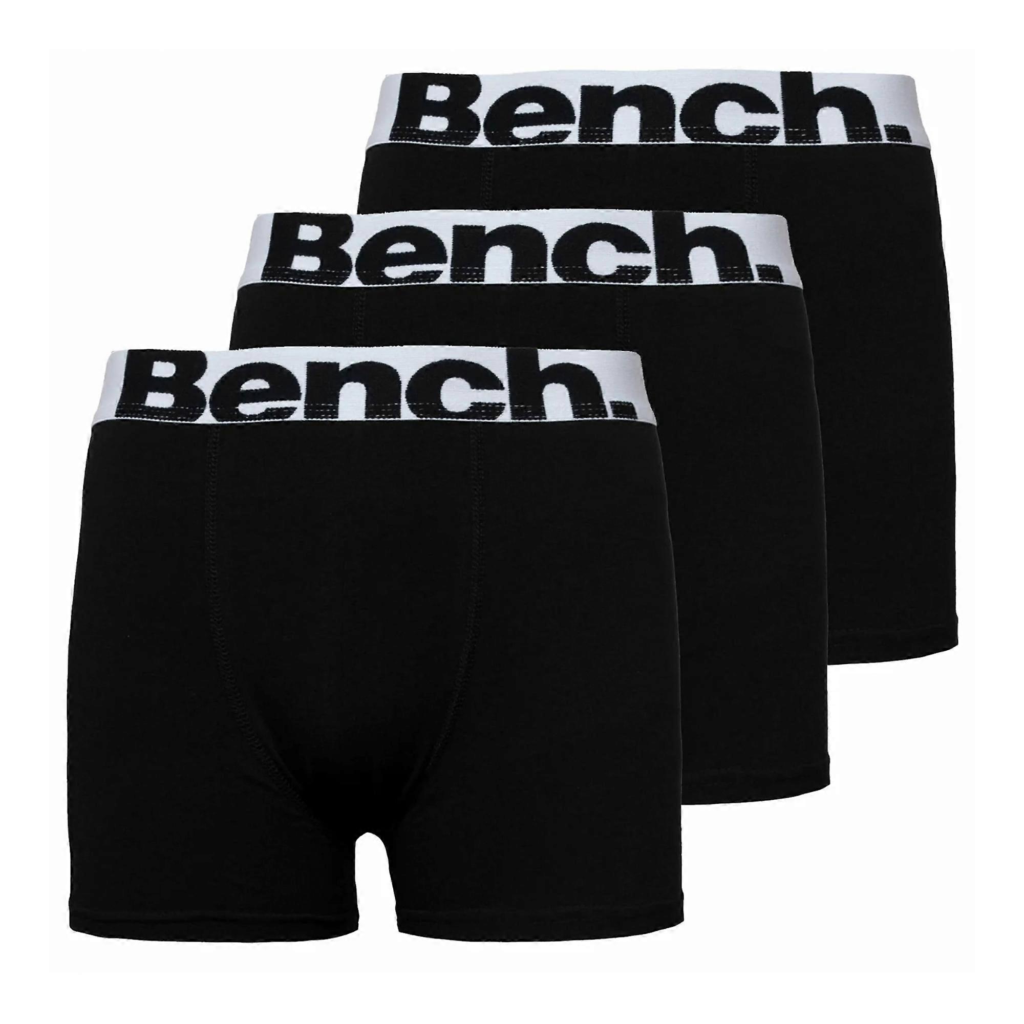 Bench - 3 Pack Mens Cotton Breathable Boxers - Tarek