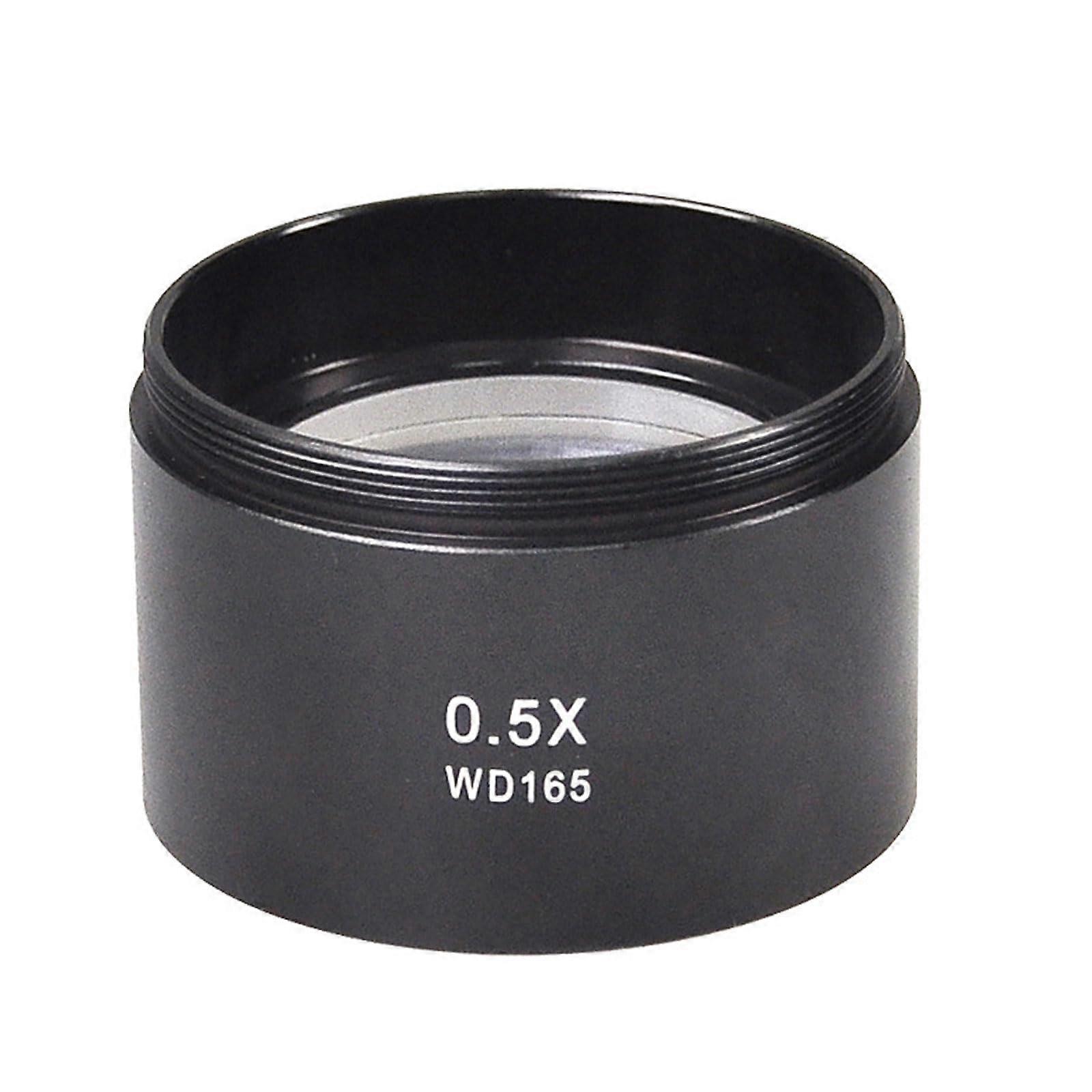 0.5X Stereo Microscope Auxiliary Objective Lens 47mm for Jewelry and Electronics Testing