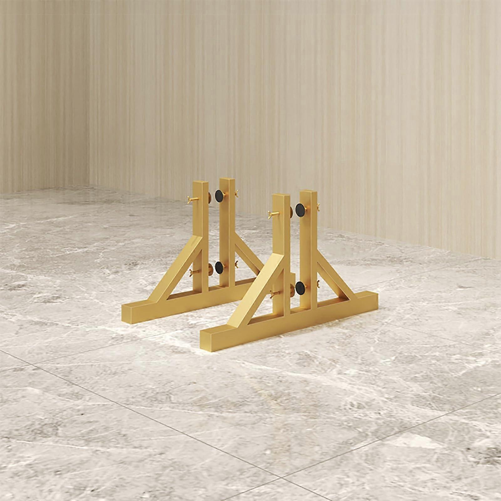 Tile Display Stand Set of 2 Adjustable Flooring Sample Rack with ScratchProof Support for Trade Show