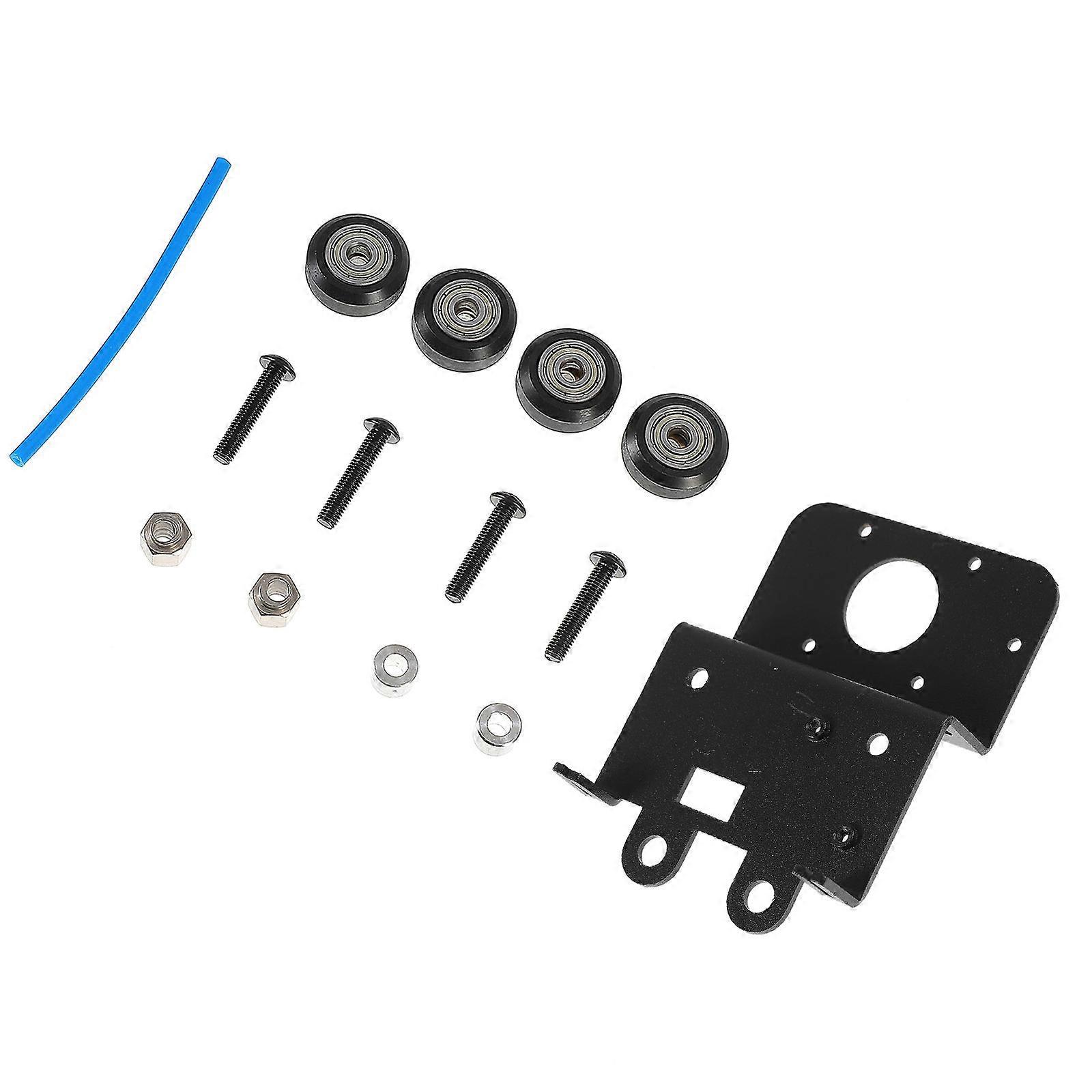 Extruder Adapter Aluminum Plate for 3D Printer with 3Pcs Components