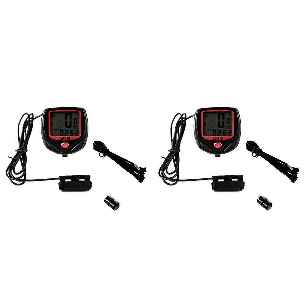 Waterproof Bike Computer Bicycle Meter Odometer Wired Stopwatch