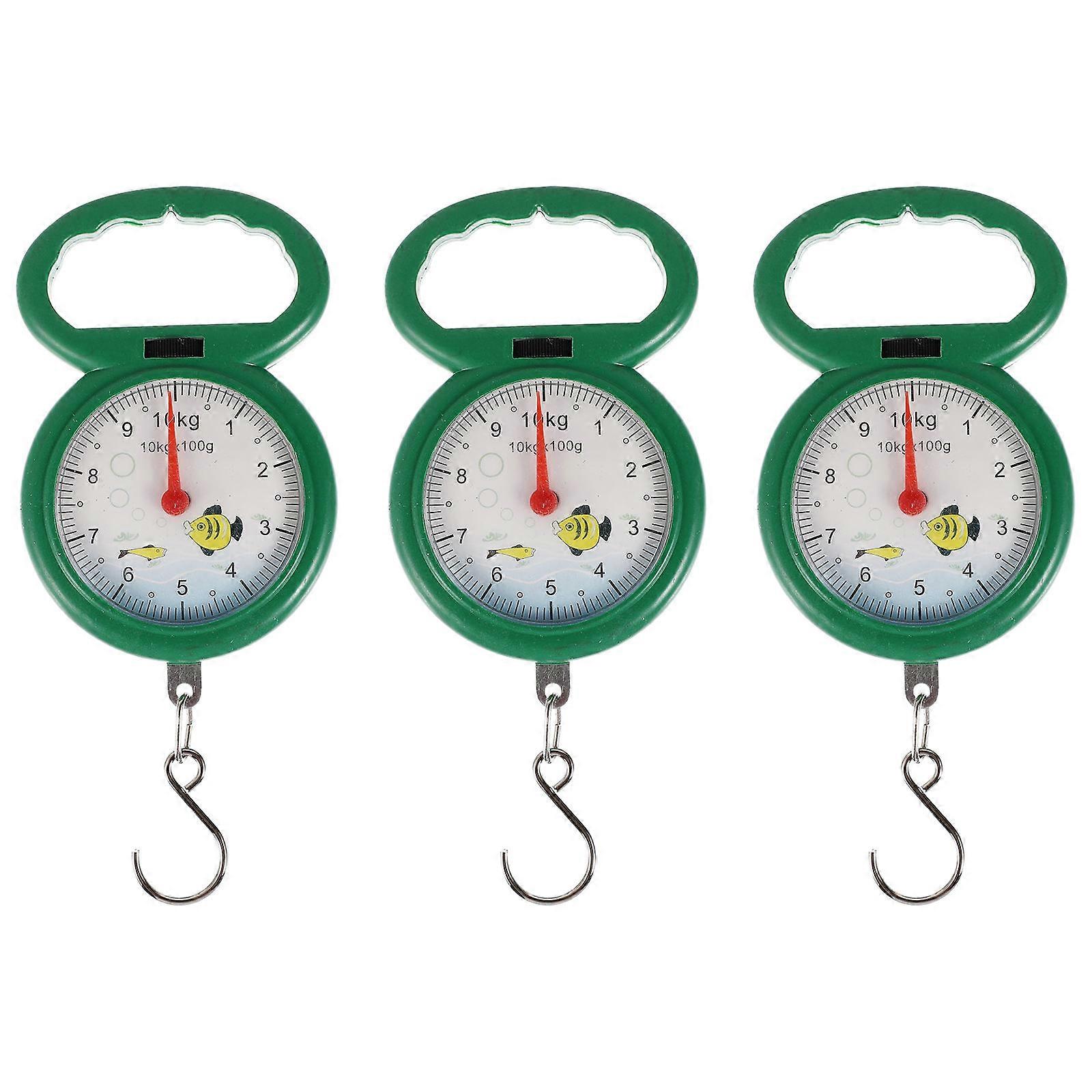 Portable Scale Plastic Hook Scale for Weighing 3Pcs Convenient