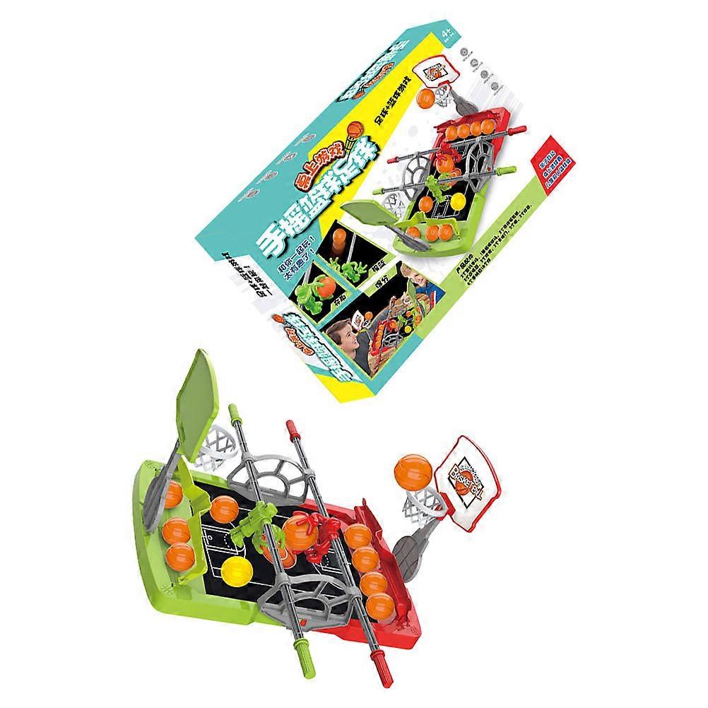 Children Interactive Toy for Playing Desktop Basketball Game 1Set