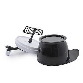 Mengkom voor haarverf met handvat, gemaakt van duurzaam plastic, gemakkelijk schoon te maken en herbruikbaar voor gebruik in de salon en thuis.