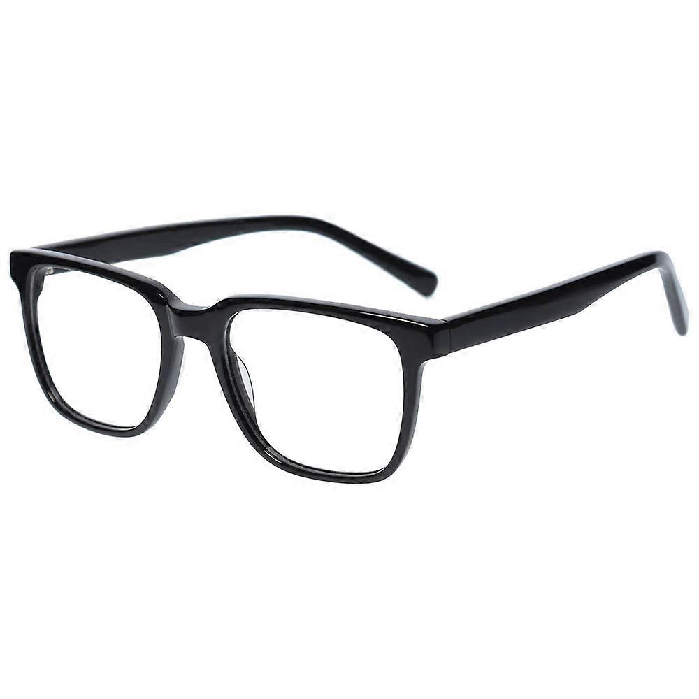 Blue Light Blocking Computer Gaming Glasses AntiGlare UV Protection Square Black Frame