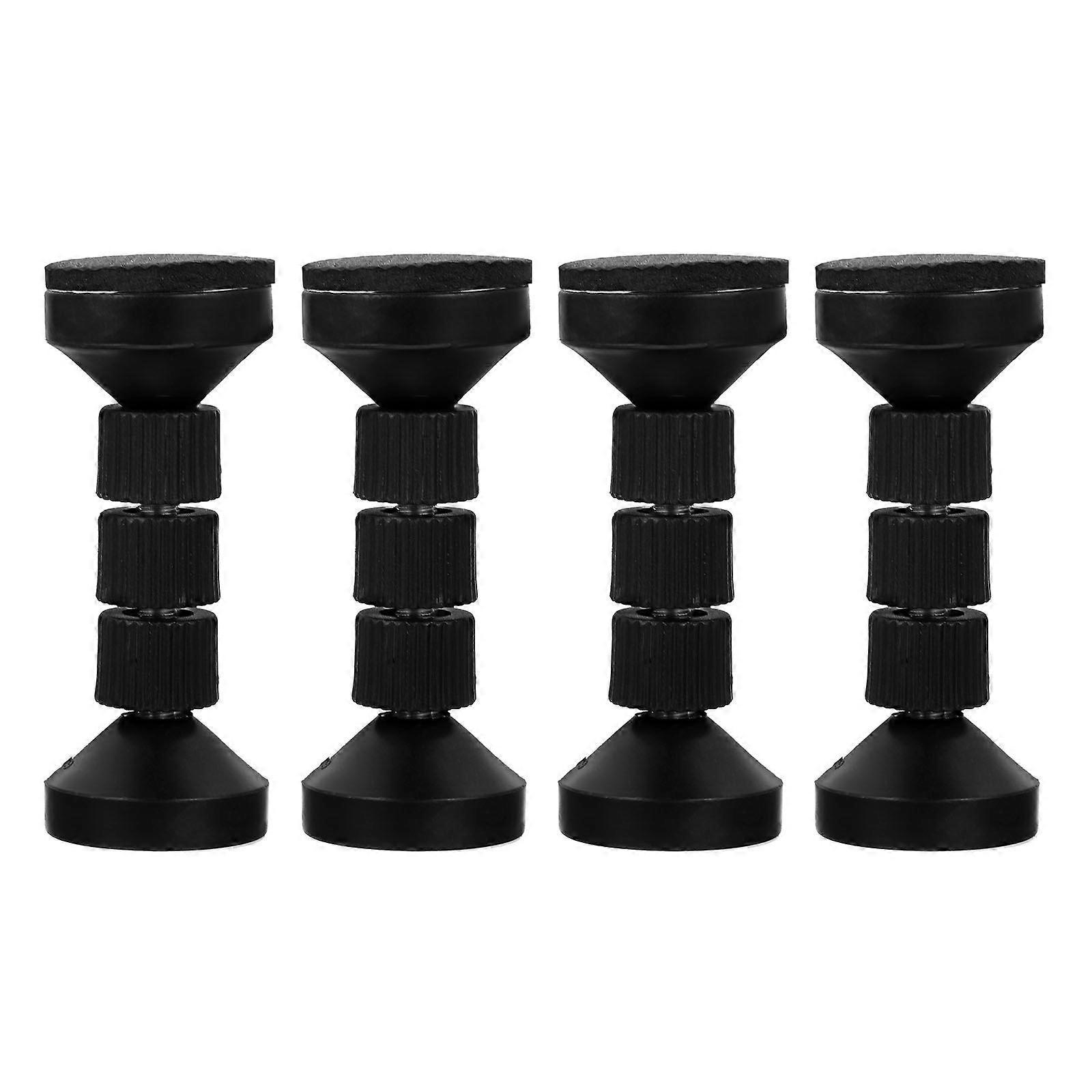 4pcs Threaded Bed Frame Stoppers Bed Headboard Stoppers Adjustable Bed Headboard Stabilizers