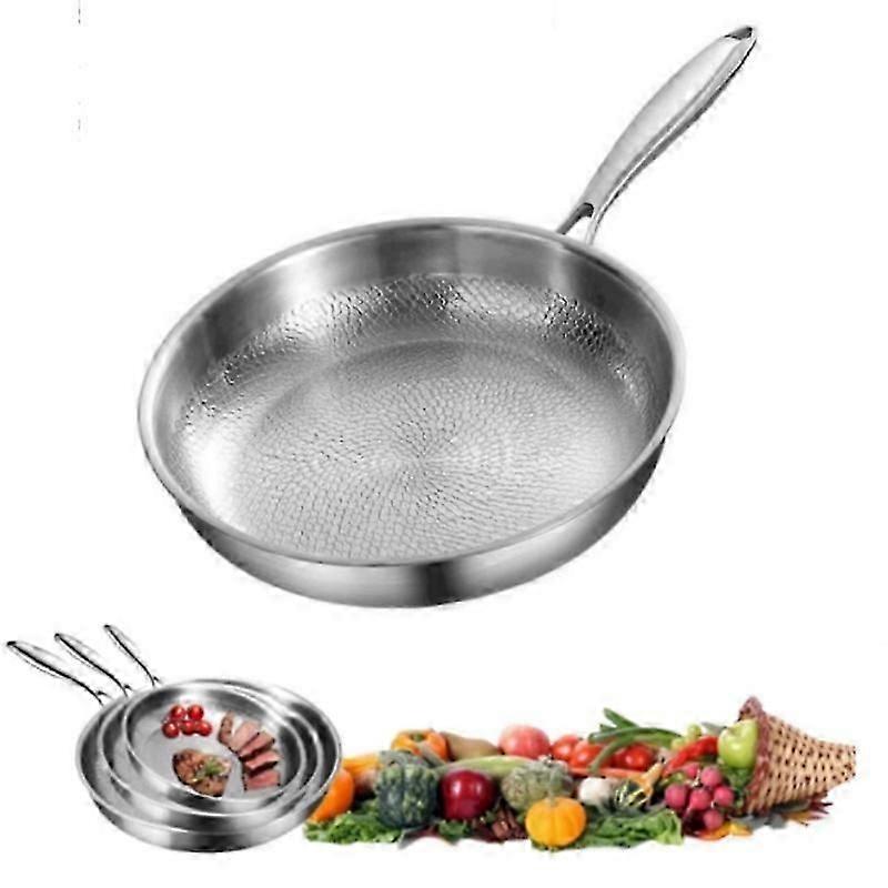 2025 titanium hammered pan pro scratch resistant non stick