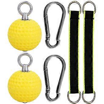 Grip Strength Tester Fitness Accessories for Home 2Sets Indoor Grip Training Balls