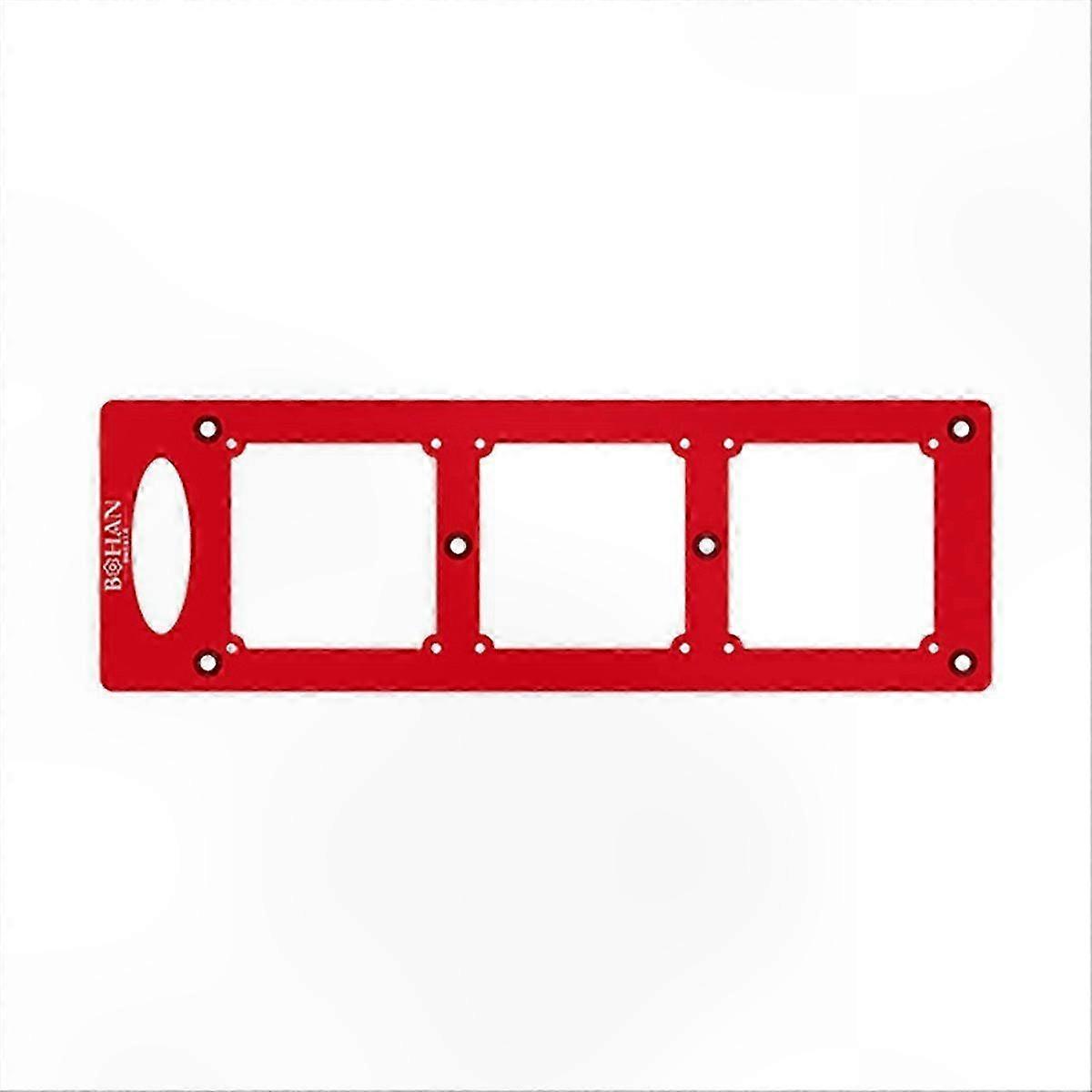 86 Box Switch Socket Template Tool with Slotted Scribing Design