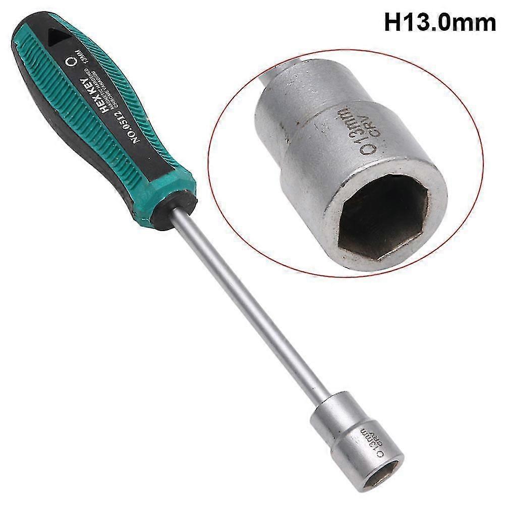 Metal Socket Driver Wrench Screwdriver Hex Nut Key Nutdriver Hand Tools 3mm-14mm