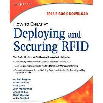How To Cheat At Deploying And Securing Rfid - Paul Sanghera - Paperback - en Book