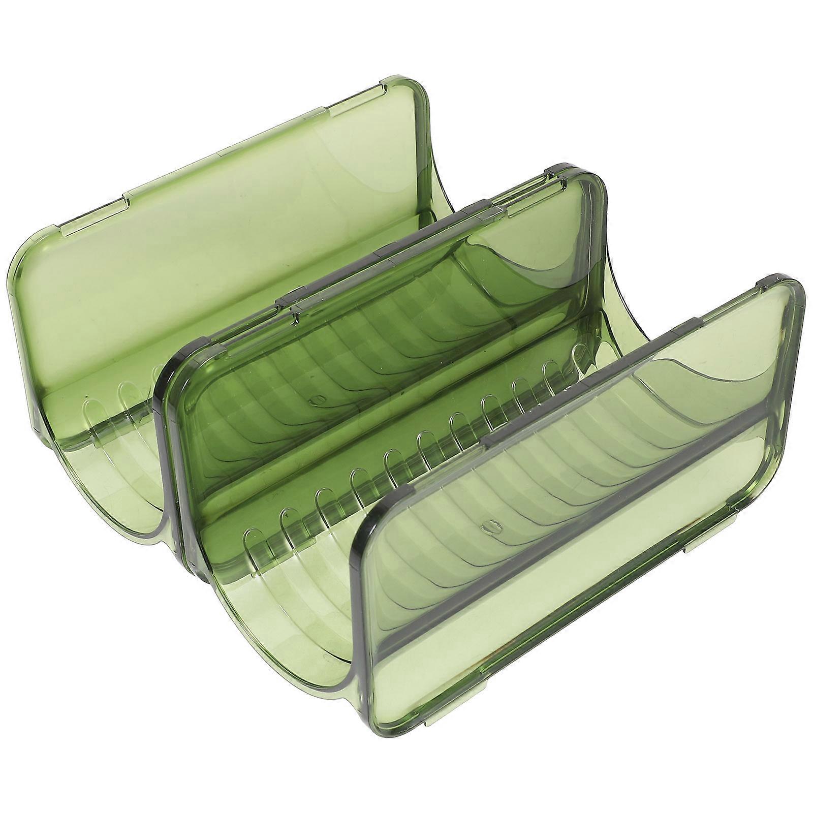 Multi Layer Cup Rack Plastic Stackable Water Bottle Organizer for Cabinet 2Pcs