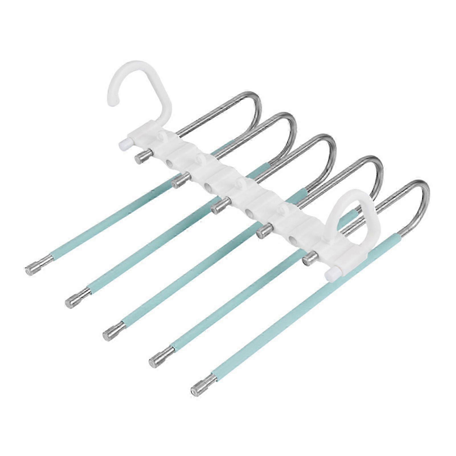Layered Pants Drying Rack Multi-layer Saving Space Clothes Holder for Bathroom-tfd