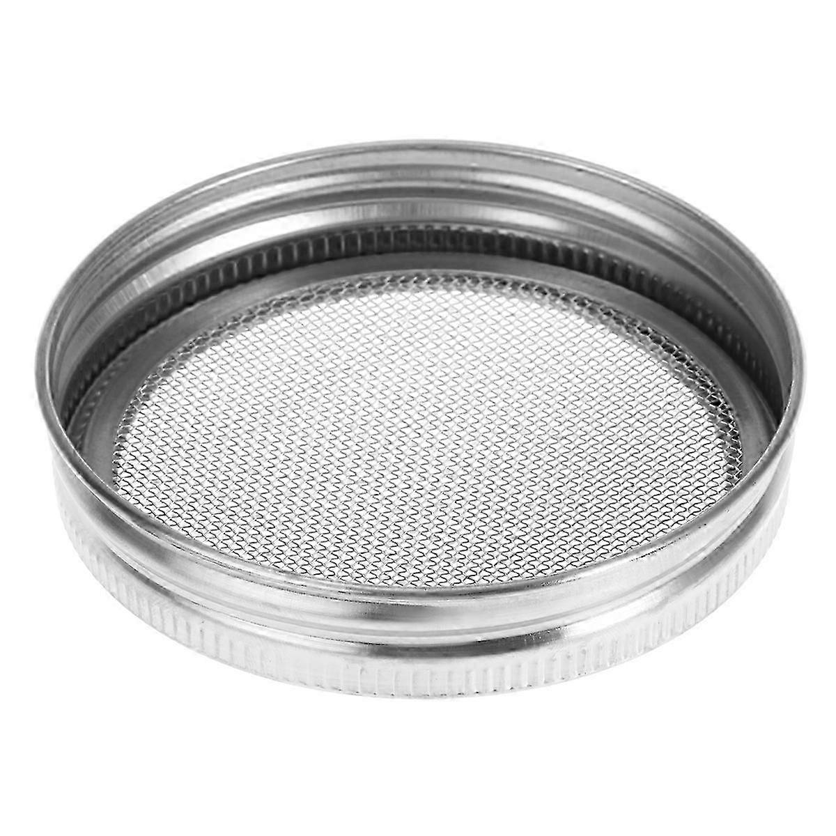 Sprouting Screen Stainless Steel for Seed Sprouting 2Pcs Silver Covers