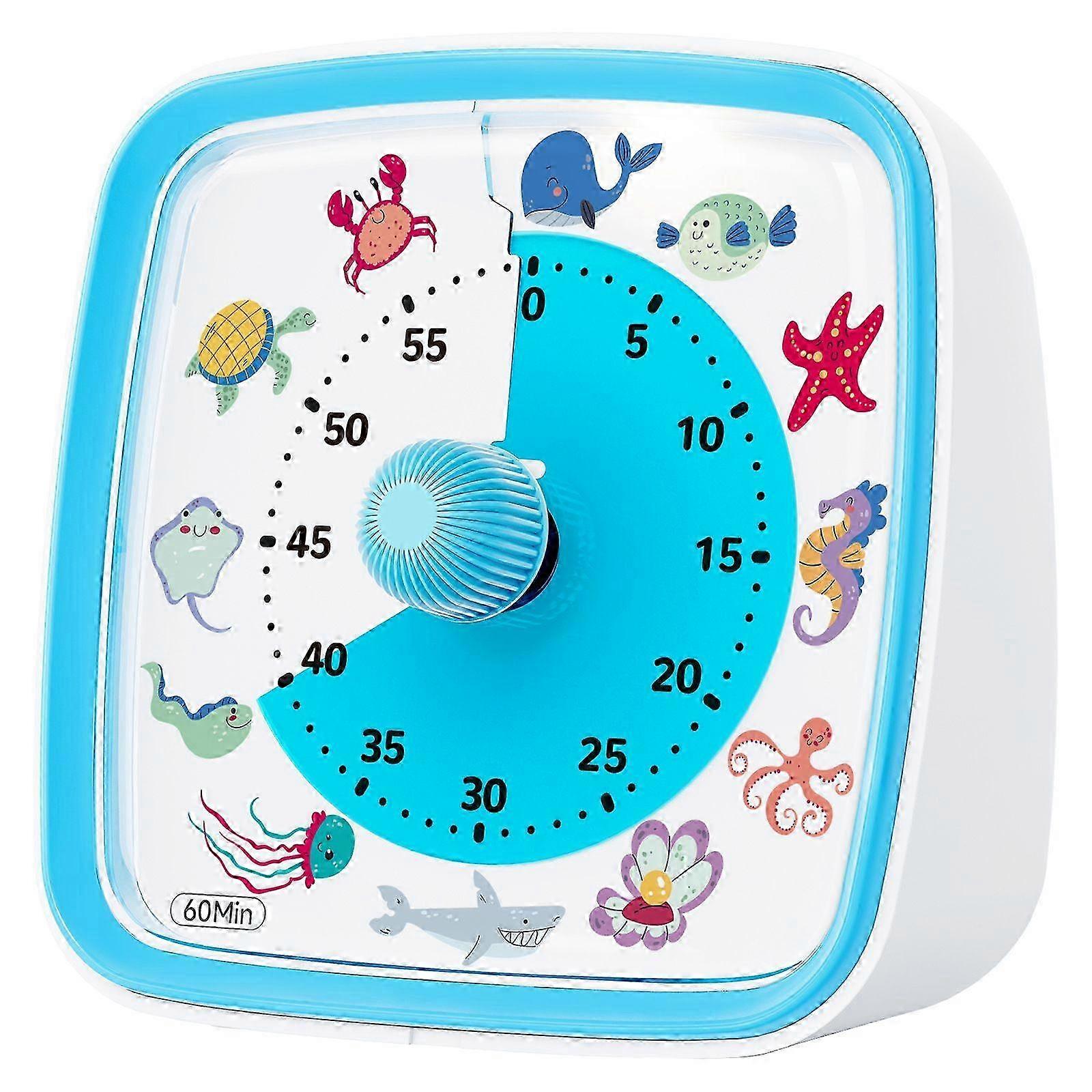 60-Minute Visual Timer with Night Light,Countdown Timer,Pomodoro Timer with_jsae2