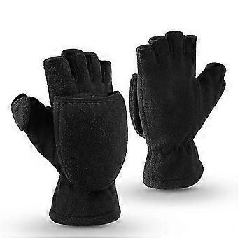 OZERO 1 Pair of Outdoor Women's Fleece Winter Gloves