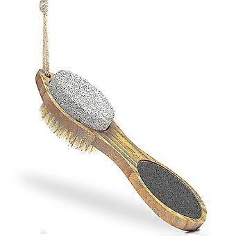 Foot File Callus Remover,4 In 1 Feet Pedicure Scrubber Exfoliator Tools