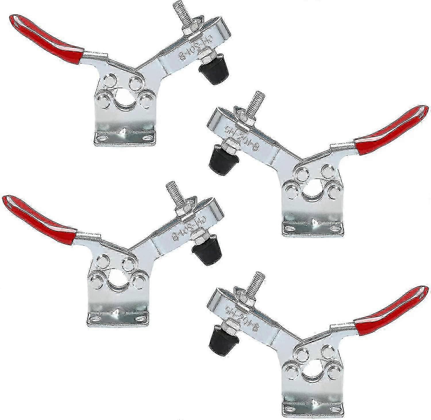 Pakket van 4 toggle klem horizontale spanner