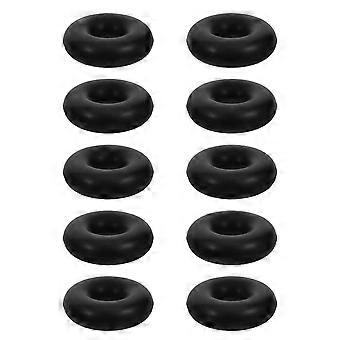15pcs Gym Cable Limit Ring - Rubber Stopper For Fitness Equipment - Gym Cable Limit Stopper For Workout Pulley Machine Parts