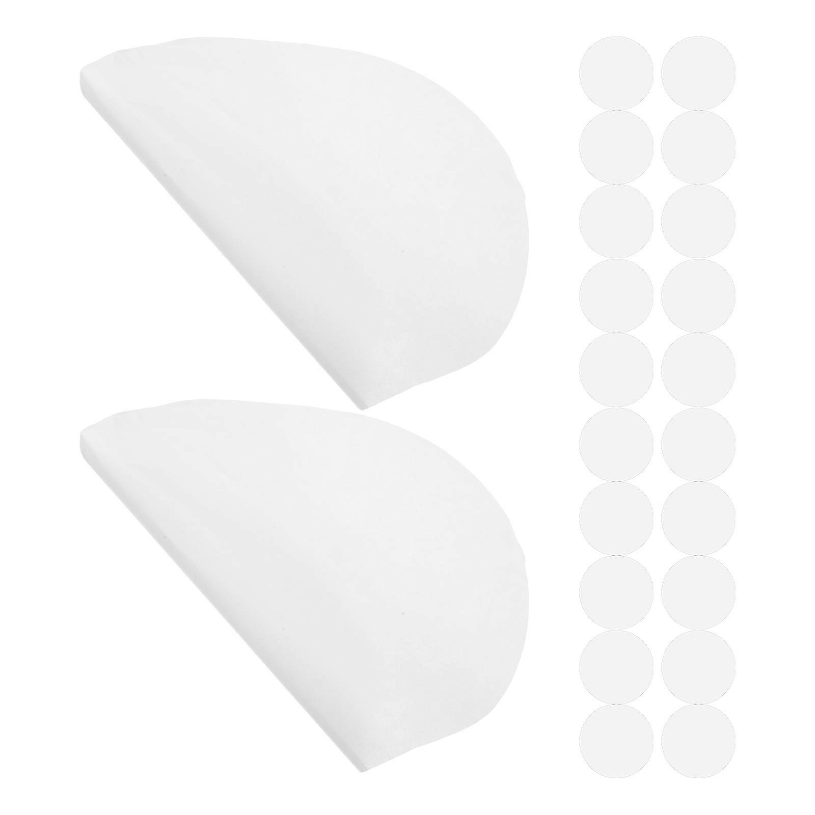 Round Flat Parchment Paper Sheets for Baking 500Sheets White Material