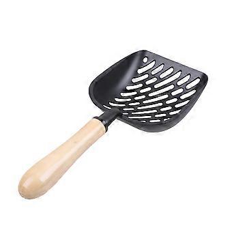 Cat Litter for Pet 1Pcs Wooden Handle Alloy Litter Scoop Kitty Cleaning