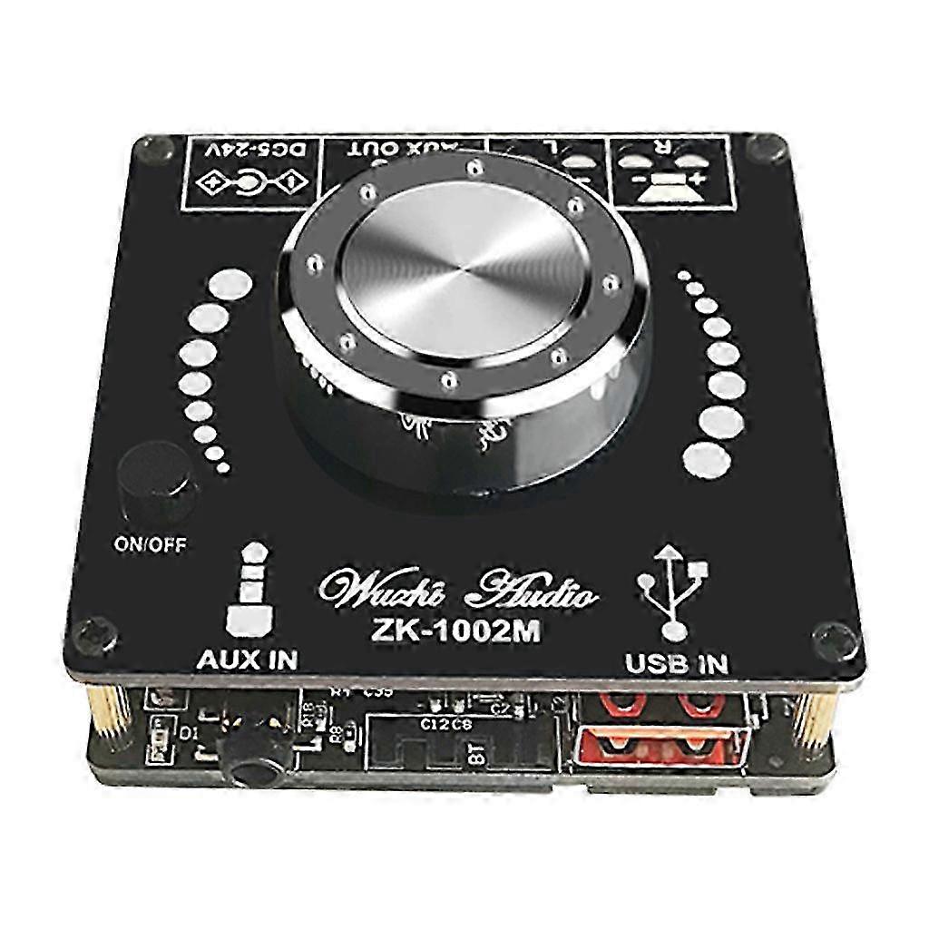 ZK-1002M Stereo Power Bluetooth-compatible Digital Amplifier Module 100Wx2