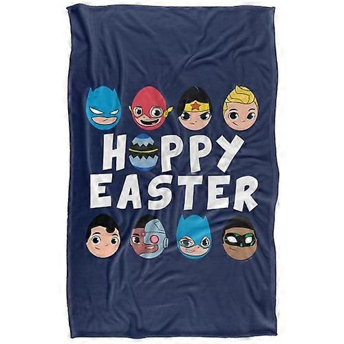 DC Super Friends Character Soft Touch Blanket
