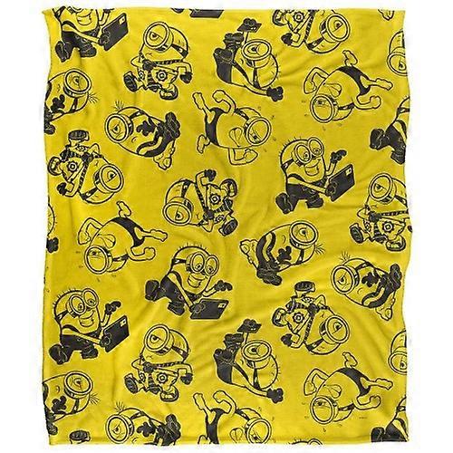 Minions Outline Soft Touch Blanket