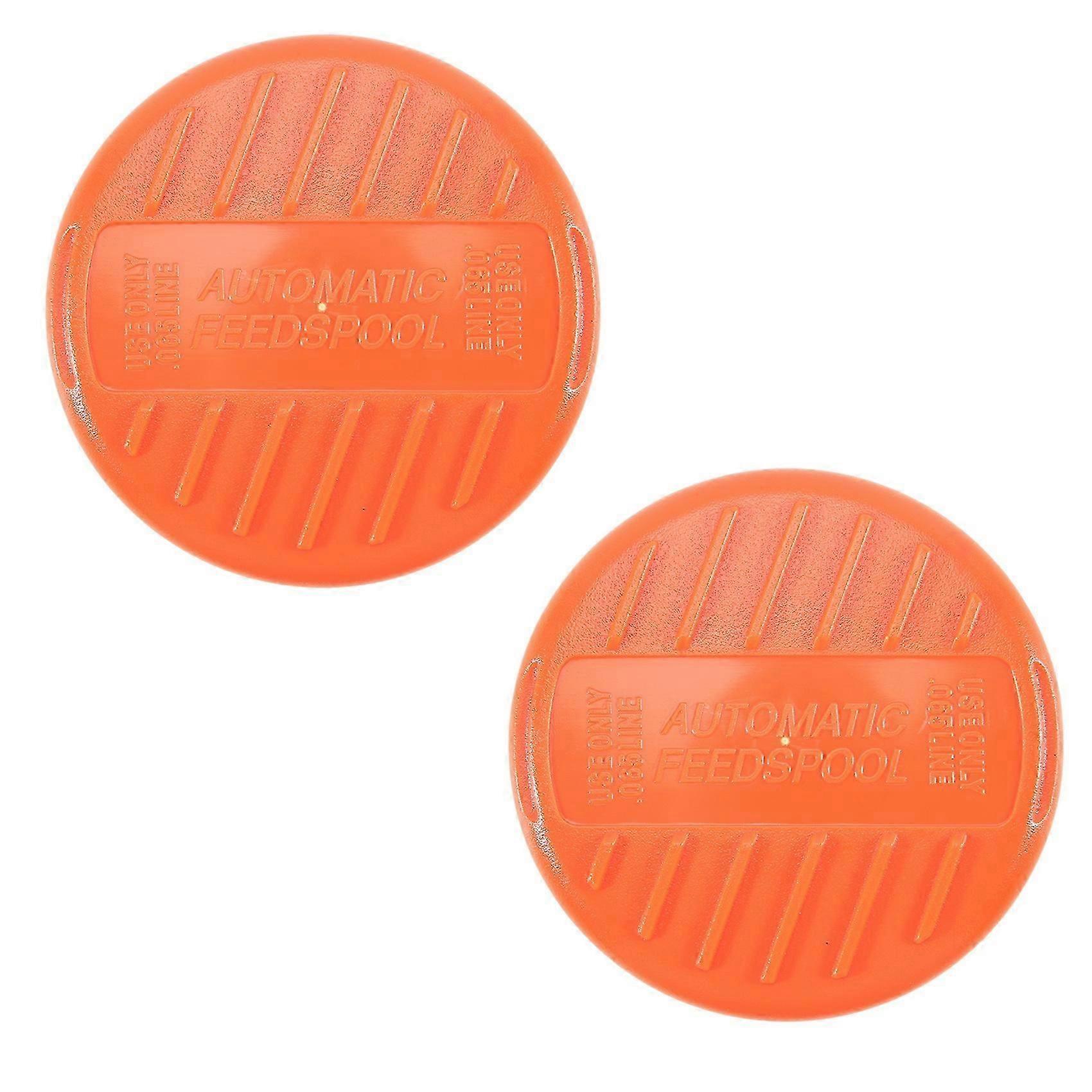 RC-100-P Trimmer Spool Cap Covers with Spring Compatible with BLACK+DECKER AFS